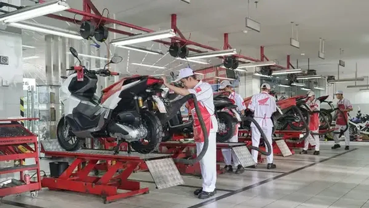 Bengkel resmi Honda AHAS untuk servis dan suku cadang asli Honda