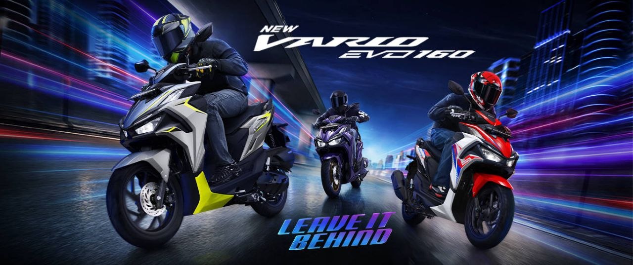 Honda Vario EVO 160 warna baru 2026 - 8 pilihan warna Vario Evo 160