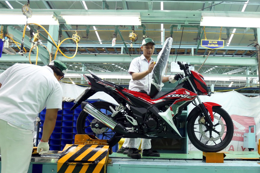 Industri komponen otomotif Indonesia AHM