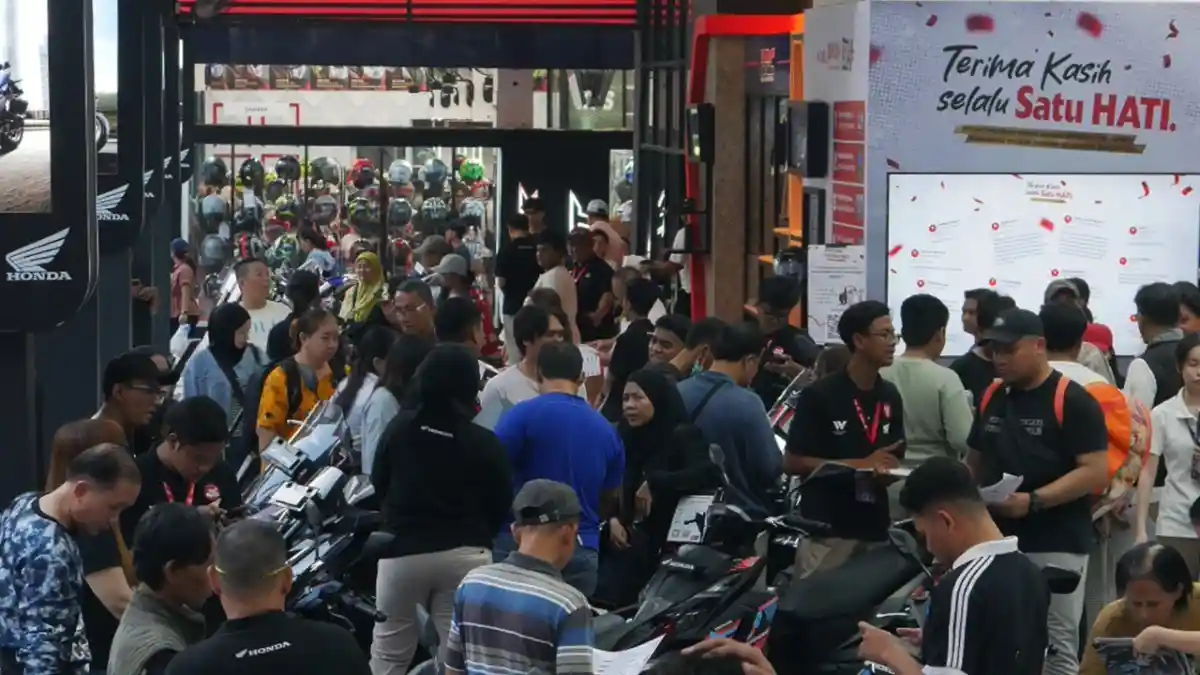 Penjualan motor Honda Vario dan Stylo 160 di Jakarta Fair Kemayoran 2026 tembus 2700 unit